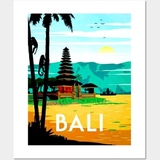 Bali Advertising Travel Print Posters and Art